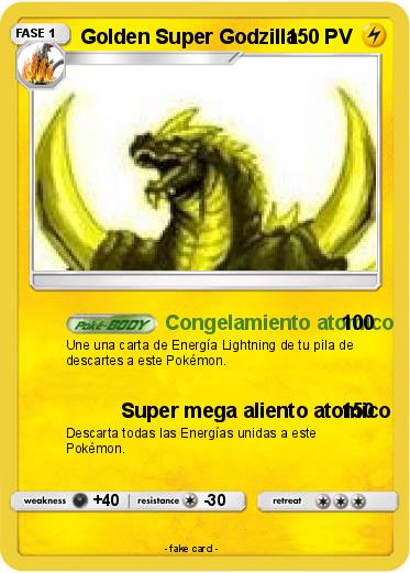 Pokemon Golden Super Godzilla