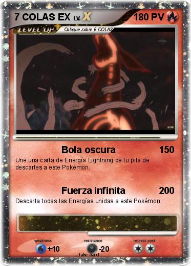 Pokemon 7 COLAS EX