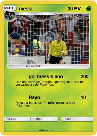 Pokemon messi