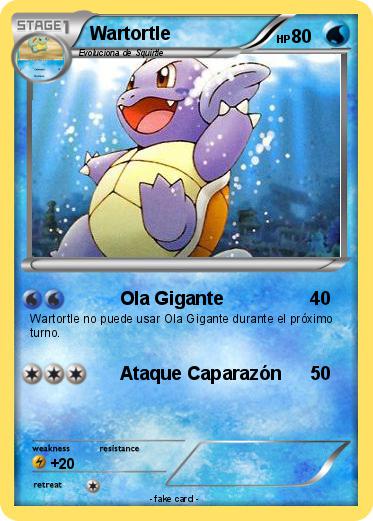 Pokemon Wartortle