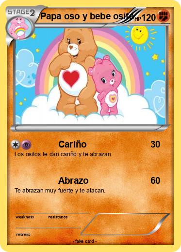 Pokemon Papa oso y bebe osita