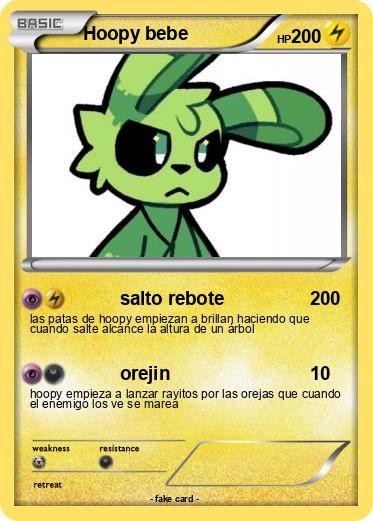 Pokemon Hoopy bebe