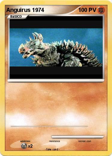 Pokemon Anguirus 1974