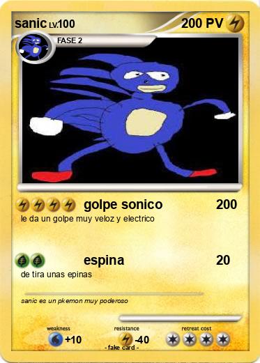 Pokemon sanic