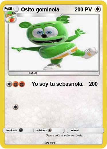 Pokemon Osito gominola