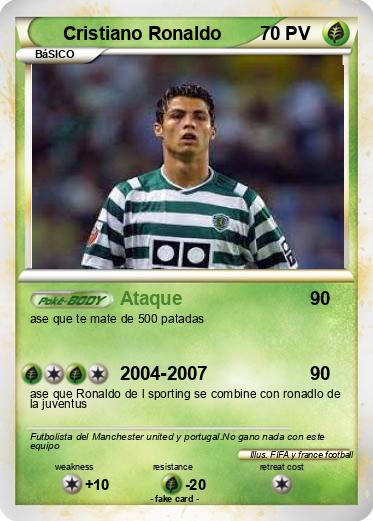 Pokemon Cristiano Ronaldo