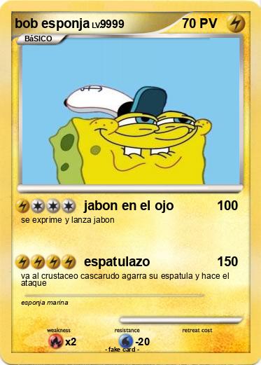 Pokemon bob esponja