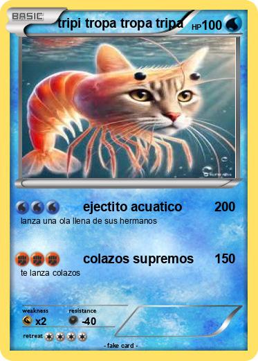 Pokemon tripi tropa tropa tripa