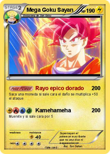 Pokemon Mega Goku Sayan