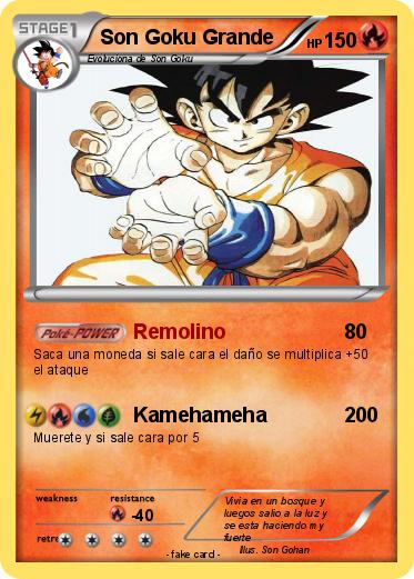Pokemon Son Goku Grande
