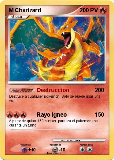 Pokemon M Charizard