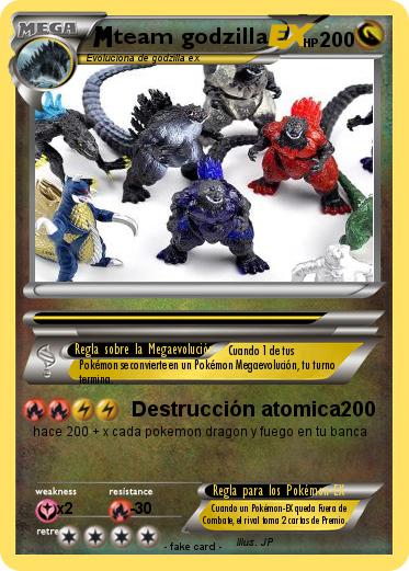 Pokemon team godzilla