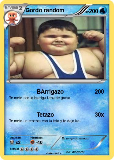 Pokemon Gordo random