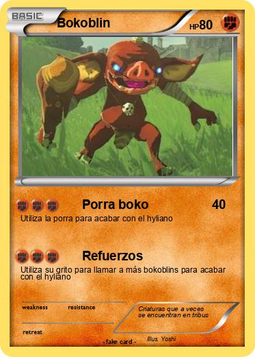 Pokemon Bokoblin