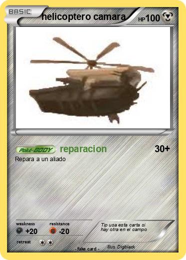 Pokemon helicoptero camara