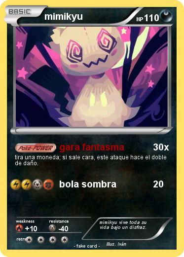 Pokemon mimikyu