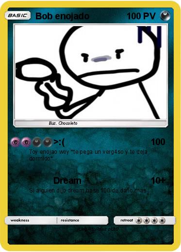 Pokemon Bob enojado