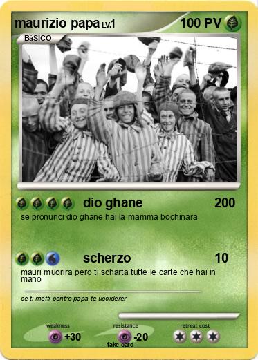 Pokemon maurizio papa