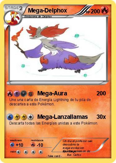 Pokemon Mega-Delphox