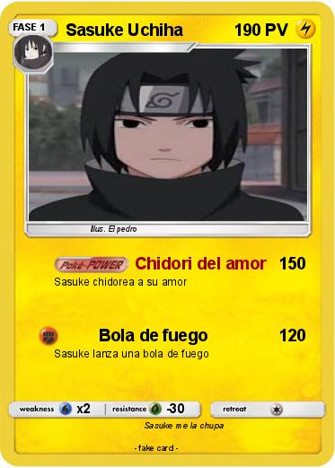 Pokemon Sasuke Uchiha