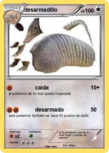 Pokemon desarmadillo