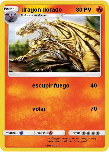 Pokemon dragon dorado