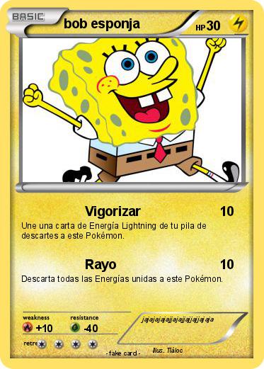 Pokemon bob esponja