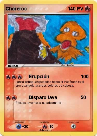 Pokemon Choreroc
