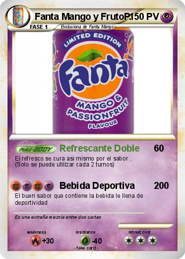 Pokemon Fanta Mango y FrutoP.