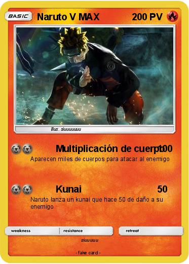 Pokemon Naruto V MAX
