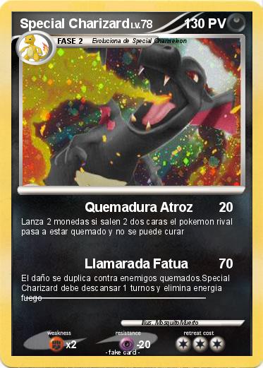 Pokemon Special Charizard