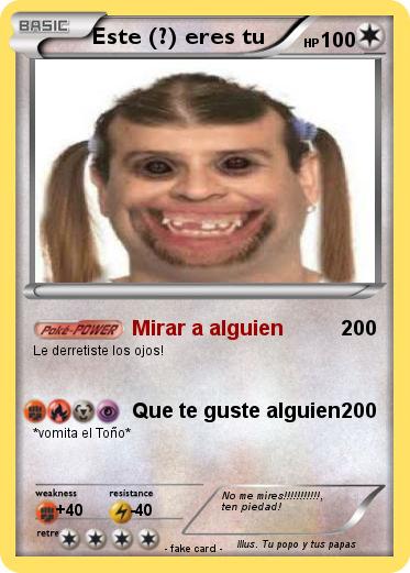 Pokemon Este (?) eres tu