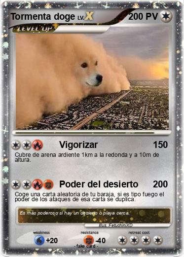 Pokemon Tormenta doge