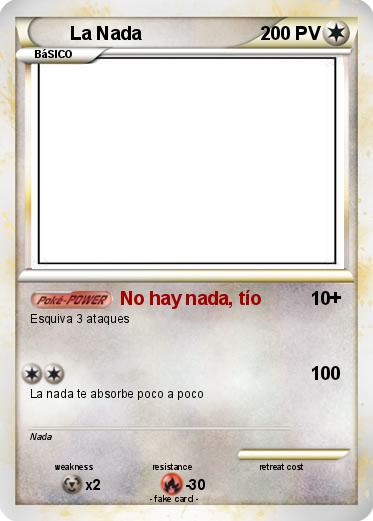 Pokemon La Nada