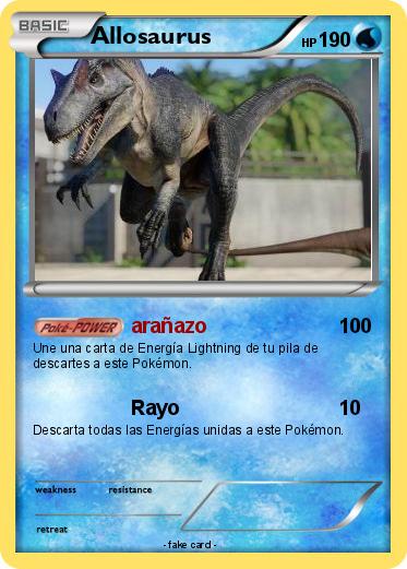 Pokemon Allosaurus