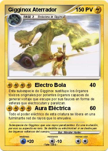 Pokemon Gigginox Aterrador