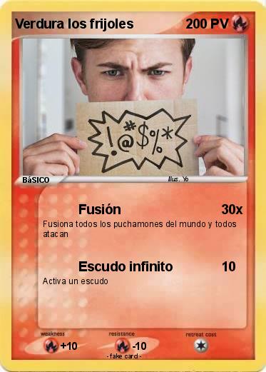 Pokemon Verdura los frijoles