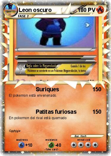 Pokemon Leon oscuro