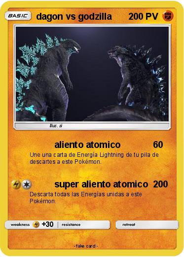 Pokemon dagon vs godzilla