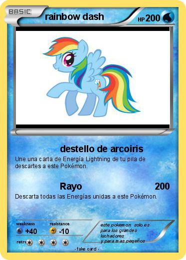 Pokemon rainbow dash