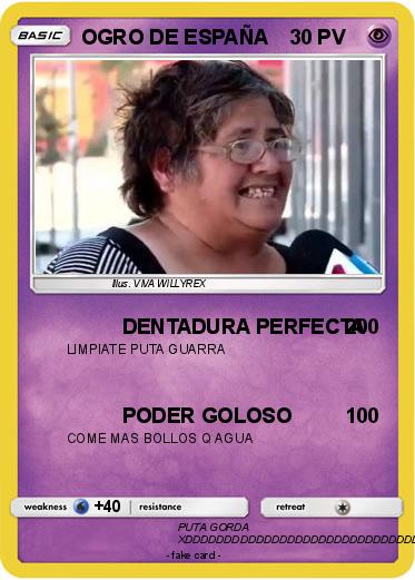 Pokemon OGRO DE ESPAÑA