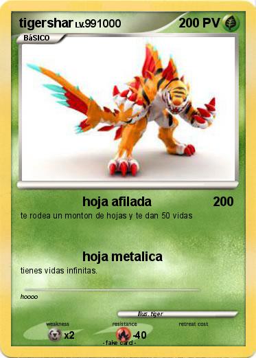 Pokemon tigershar