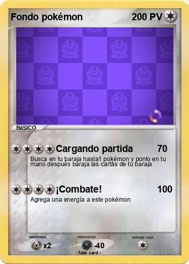 Pokemon Fondo pokémon