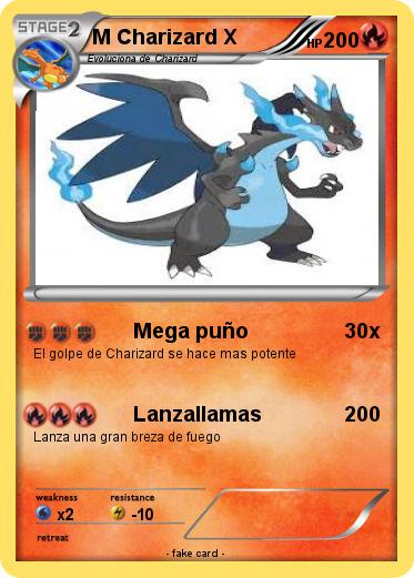 Pokemon M Charizard X