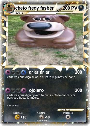 Pokemon cheto fredy fasber