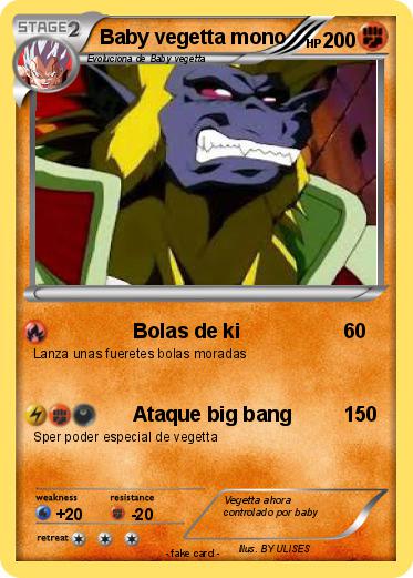Pokemon Baby vegetta mono