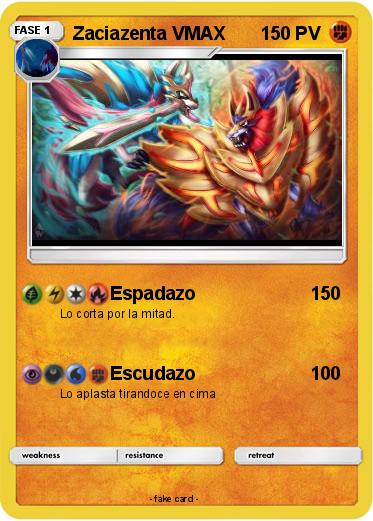 Pokemon Zaciazenta VMAX