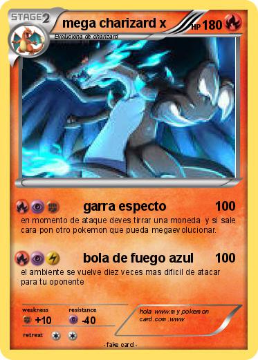 Pokemon mega charizard x