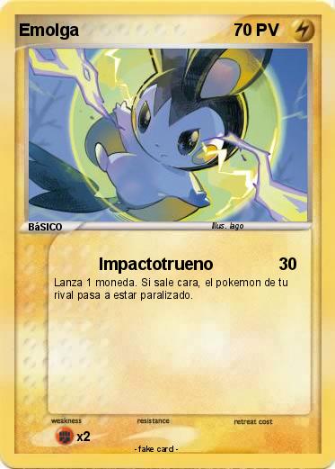 Pokemon Emolga