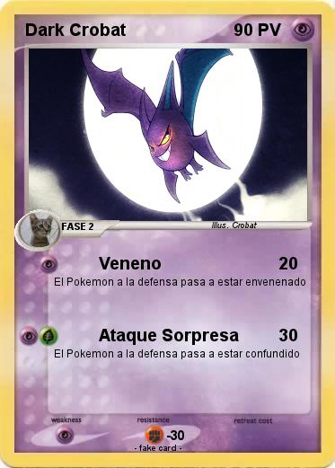 Pokemon Dark Crobat